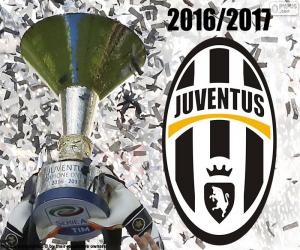 yapboz Juventus, şampiyon 2016-2017